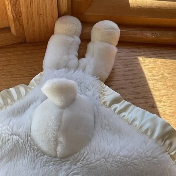 My Banky Aleigh Lamb Lovey Security Blanket Satin Trim - Picture 5 of 9